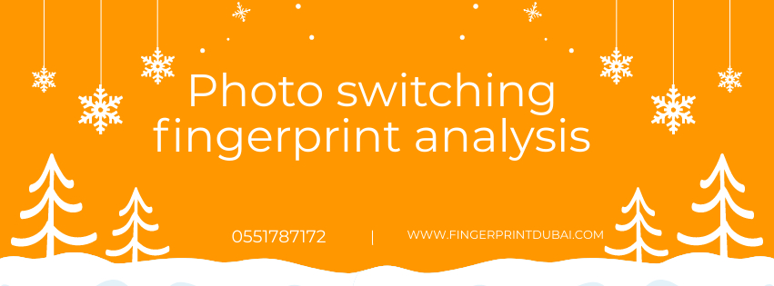 Photo Switching Fingerprint Analysis