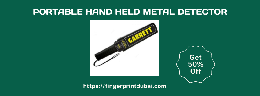 Portable Hand Held Metal Detector 