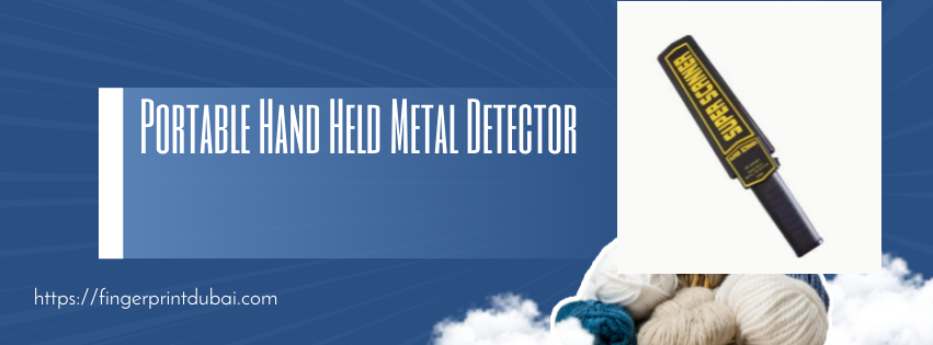 Portable Hand Held Metal Detector 