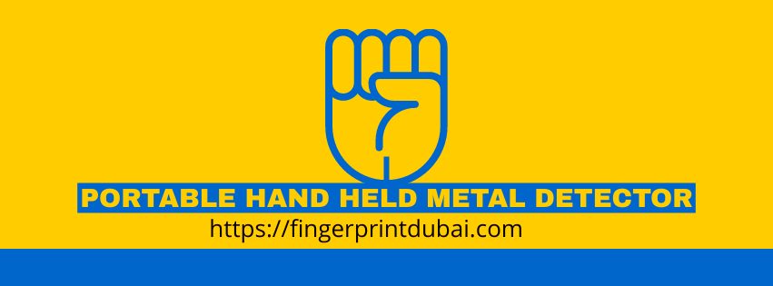 Portable Hand Held Metal Detector 