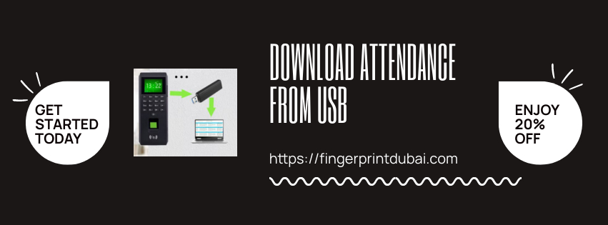 Download attendance from USB 