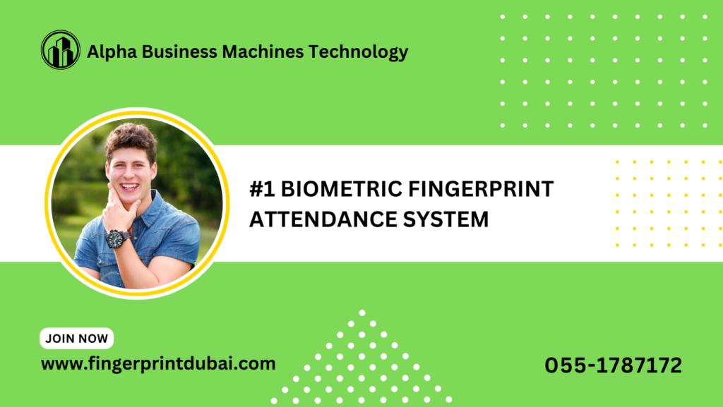 #1 Biometric fingerprint attendance system