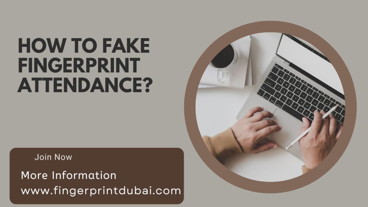 How to fake fingerprint attendance?