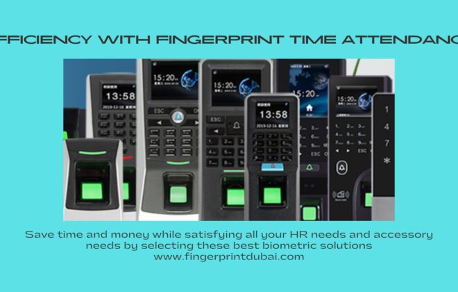 Efficiency with Fingerprint Time Attendance