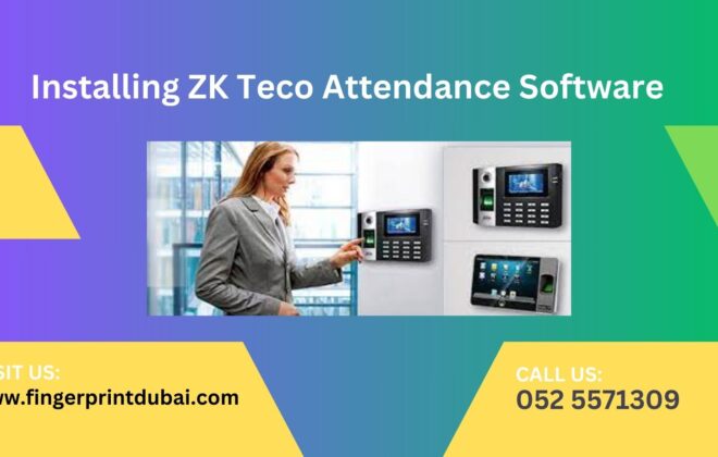 Installing ZK Teco Attendance Software