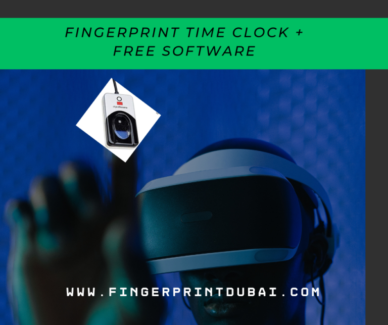 Fingerprint Time Clock + Free Software