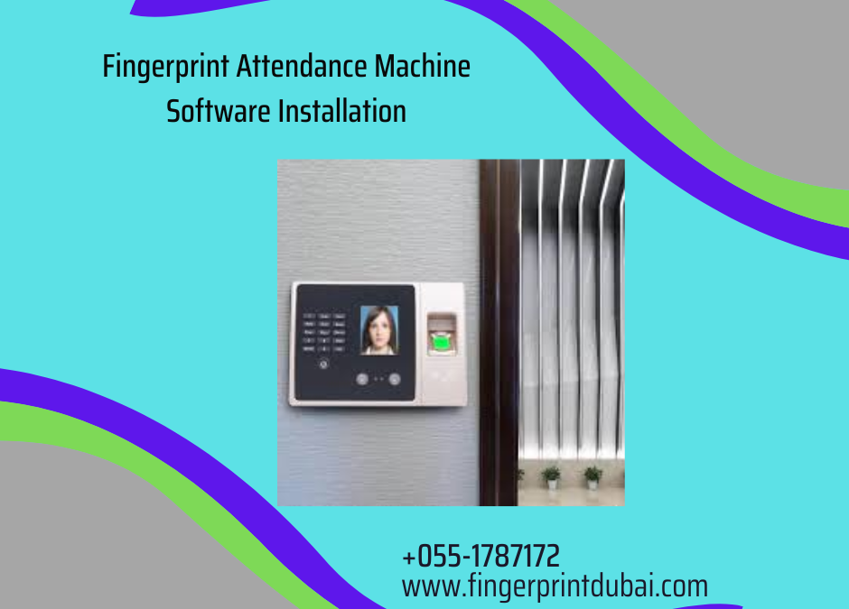 Fingerprint Attendance Machine Software Installation