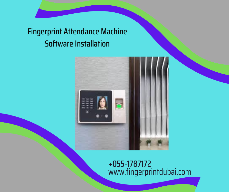 Fingerprint Attendance Machine Software Installation