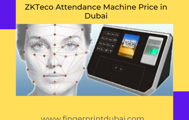 Zkteco attendance machine price in Dubai