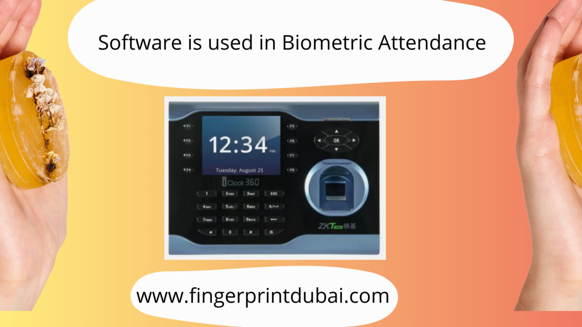 Software is used in Biometric Attendance