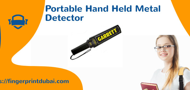Portable Hand Held Metal Detector